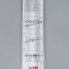 Карниз для ванной Доляна, телескопический, d=3.2 см, 140-260 см, серый - Фото 10