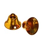 Колокольчик для рукоделия, набор 2 шт., размер 1 шт. — 3 см, цвет золотой - фото 8346397