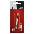 Сверло алмазное по стеклу и керамике ЛОМ, цилиндрический хвостовик, 8×55 мм - Фото 3