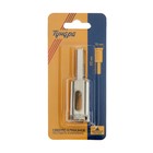 Сверло алмазное по стеклу и керамике ТУНДРА, трехгранный хвостовик, 18×65 мм - Фото 3