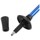 Палки для скандинавской ходьбы, телескопические, 3 секции, до 135 см, 2 шт., цвета микс - Фото 6