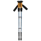 Палки для скандинавской ходьбы ONLITOP, телескопические, 3 секции, до 135 см, 2 шт., цвет МИКС - Фото 3