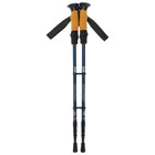 Палки для скандинавской ходьбы ONLITOP, телескопические, 3 секции, до 135 см, 2 шт., цвет МИКС - фото 4578965