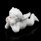 Сувенир керамика "Ангелочек белый" 4х8 см - Фото 2