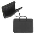 Папка для чертежей и рисунков для художников А3, 470 х 350 х 60 мм, с ручками, каркасная, текстильная, 1С33 "Любань", чёрная - Фото 1