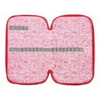 Пенал 2 секции «Лисичка на поляне», 120 х 205 мм, с блёстками, 3D объёмный рисунок - Фото 6