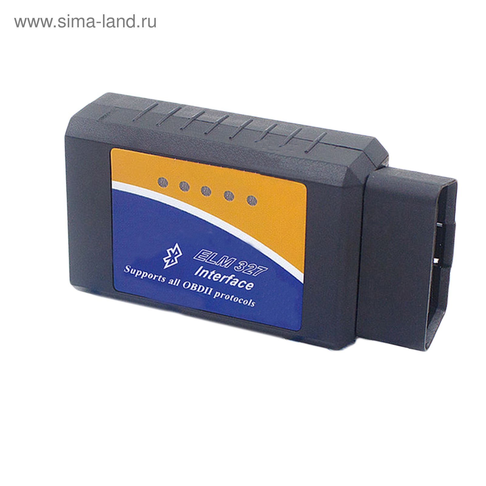 Адаптер для диагностики авто ELM327 OBD II, Bluetooth, AD-1, версия 2.1  (2554404) - Купить по цене от 569.00 руб. | Интернет магазин SIMA-LAND.RU