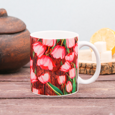 Кружка чайная именная «Александра», 320 мл