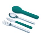 Набор столовых приборов Joseph Joseph GoEat Cutlery Set, 4 предмета, цвет изумрудный - Фото 2