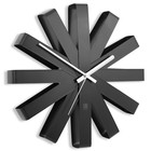 Часы настенные Ribbon, чёрныe - Фото 2