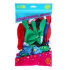 Воздушный шар латексный 12" «Счастья в Новом году!», 25 шт, МИКС - Фото 2