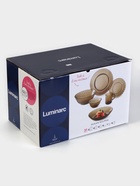 Столовый сервиз Luminarc Ocean Eclipse, 31 предмет, стекло, коричневый - Фото 9