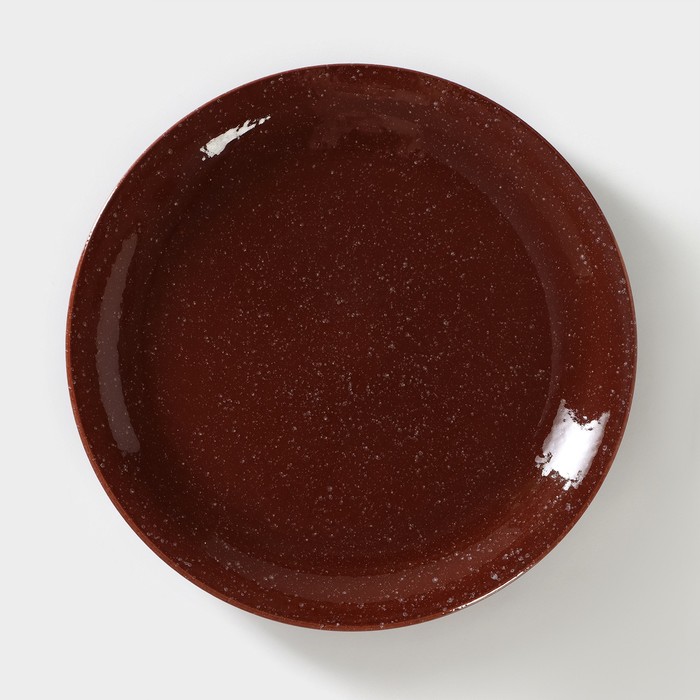 Тарелка плоская «Мрамор», d=24 см - Фото 1