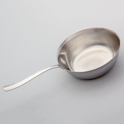 Кокотница, 150 мл, толщина 2 мм, нержавеющая сталь