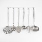 Кухонные принадлежности «Уралочка», длина 30 см, d=35 см, 6 предметов, нержавеющая сталь - Фото 1