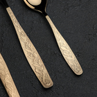 Набор столовый «Уралочка», 24 предмета, толщина 2 мм, декоративное покрытие, МИКС - Фото 3