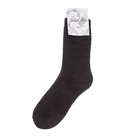 Носки мужские ангора-махра, цвет чёрный, размер 23-25 (размер обуви 37-39) - Фото 3