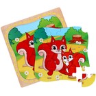 Пазлы «Бельчонок и мама», в рамке, 16 элементов, 15×15 см - Фото 2