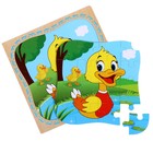 Пазлы «Уточка», в рамке, 16 элементов, 15×15 см - Фото 2