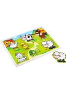 Рамка - вкладыш «Домашние животные», 7 деталей - Фото 2