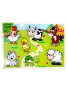 Рамка - вкладыш «Домашние животные», 7 деталей - Фото 4