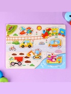 Рамка - вкладыш «Транспорт и спецтехника», 7 деталей - Фото 5