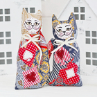 Набор для шитья текстильной игрушки "Чеширские котики" - Фото 1