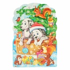 Плакат фигурный "Далматинцы в корзинке" А2 (10 шт) - фото 809760387