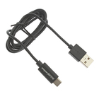 Кабель Smarterra, Type-C - USB, 2.4 А, 1 м, черный - Фото 1