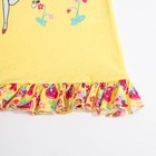 Сорочка для девочки, рост 122 см, цвет жёлтый CAK 5312 - Фото 5