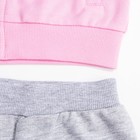 Комплект для девочки (куртка, брюки), рост 98 см, цвет розовый CWB 9668 (158) - Фото 5