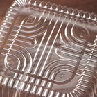 Контейнер одноразовый с неразъёмной крышкой ПР-К-9 (М), 350 мл, пластик, 13×7.8 см, прозрачный - Фото 3