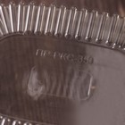 Контейнер пластиковый одноразовый с неразъёмной крышкой ПР-РКС-350, 350 мл, 15,9×13×4 см, цвет прозрачный - Фото 4