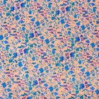 Бумага упаковочная крафтовая «Синие листья», 50 × 70 см - Фото 2
