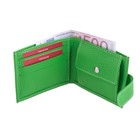 Портмоне женское, 1 отдел для купюр, для монет, для кредитных карт, цвет зелёный - Фото 2