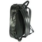 Рюкзак молодёжный, 1 отдел на молнии, наружный карман, спинка-сетка, цвет чёрный - Фото 2
