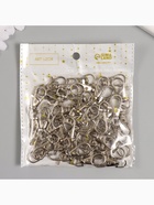 Карабин металлический, 3.7×1.5 см - Фото 6