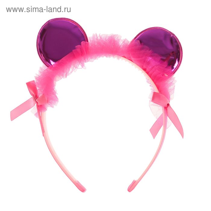 Карнавальный ободок "Мышка", цвета МИКС - Фото 1