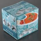 Набор кастрюль Катунь «Антея», 3 предмета: 1.5 л, 2 л, 3 л, капсульное дно, индукция, нержавеющая сталь, AISI - 201 - Фото 4