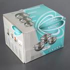 Набор кастрюль Катунь «Медея», 3 предмета: 1.6 л, 2.2 л, 3.2 л, капсульное дно, индукция, нержавеющая сталь, AISI - 201 - Фото 4