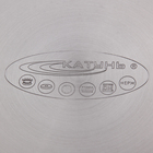 Набор кастрюль Катунь «Медея», 3 предмета: 1.6 л, 2.2 л, 3.2 л, капсульное дно, индукция, нержавеющая сталь, AISI - 201 - Фото 6