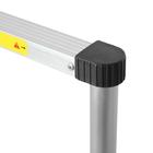 Лестница телескопическая в сумке ТУНДРА, алюминиевая, 13 ступеней, автомат, 3.8 м - Фото 10