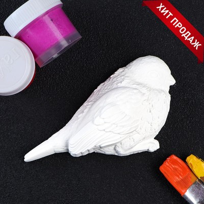 Фигура для раскраски «Птичка» 7×7.3×9.2 см