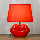 Лампа настольная "Lips" 1x25W E14 11,5x20x28.5 см - Фото 2