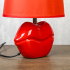 Лампа настольная "Lips" 1x25W E14 11,5x20x28.5 см - Фото 5