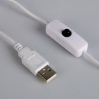 Лампа на прищепке "Свет" желтый 13LED 1,5W провод USB 4x9x31,5 см - Фото 3