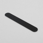 Пилка лазерная для ногтей, 11 см, цвет серебристый - Фото 2