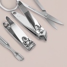 Набор маникюрный «Кошечки», 6 предметов, в футляре, рисунок и цвет МИКС - Фото 5