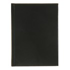 Ежедневник недатированный А6, 128 листов «Виладж», искусственная кожа, чёрный - Фото 1