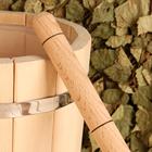 Ковш - черпак для бани и сауны, 140 мл, медь, деревянная ручка - Фото 3